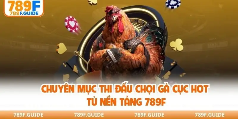 Chuyên mục thi đấu chọi gà cực hot từ nền tảng 789F